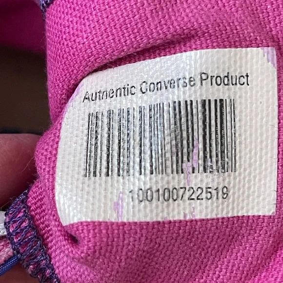 Converse Purple and Pink KOOSHball High-Tops - Picture 5 of 5